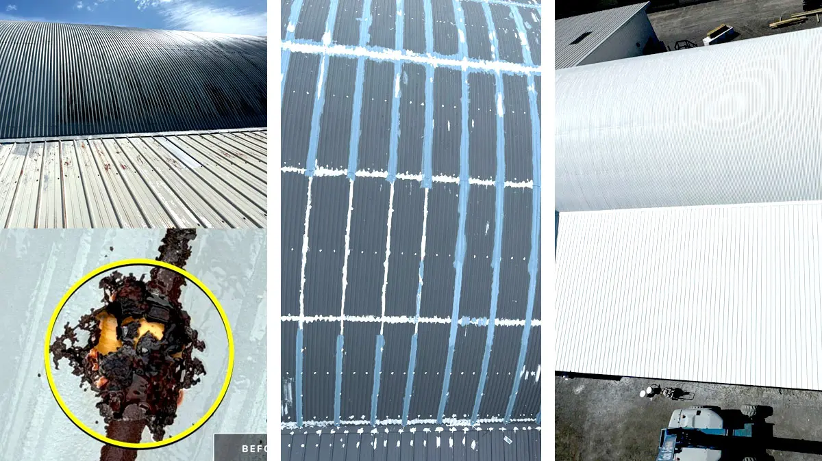Glick Construction and Roofing Metal Roof Restoration Glick Construction and Roofing Metal Roof Restoration